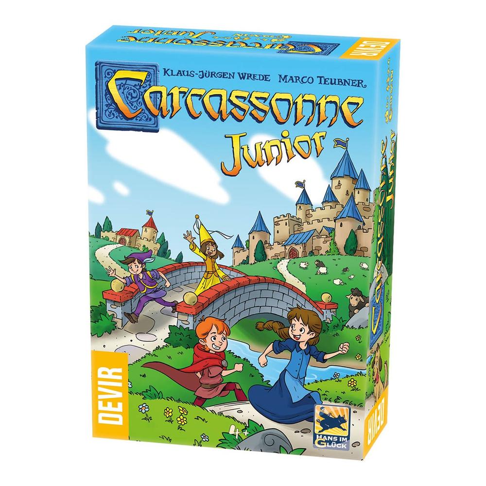 Devir Juego de mesa carcassonne junior (trilingüe)