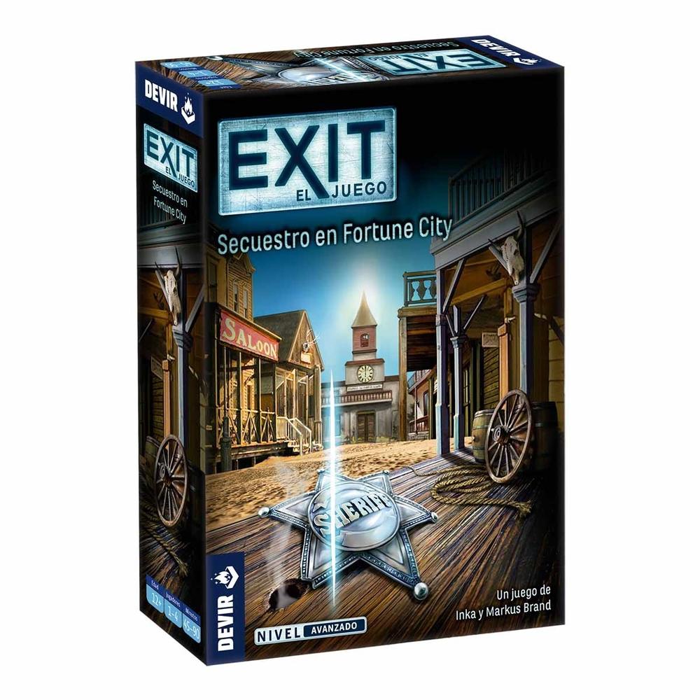 Devir Juego de mesa exit secuestro en fortune city