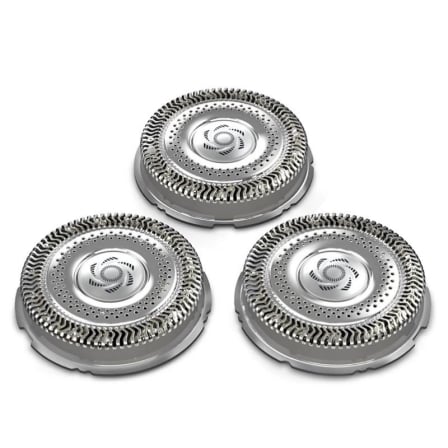 Cabezal de Reemplazo para Afeitadora Eléctrica Philips SH91/ Pack 3