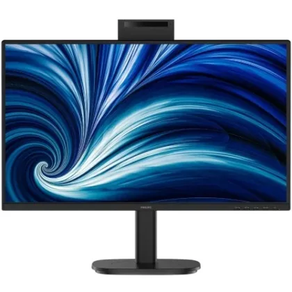 Monitor Profesional Philips 24B2N3200JH 23.8"/ Full HD/ Webcam/ Multimedia/ Regulable en… Negro – Full HD