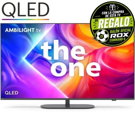 Televisor Philips QLED 43PUS9010 43"/ Ultra HD 4K/ Ambilight/ Smart TV/ WiFi