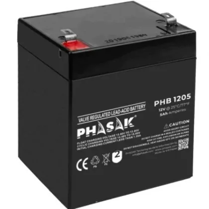 Phasak Batería Phb 1205 compatible con /UPS Phasak según especificaciones