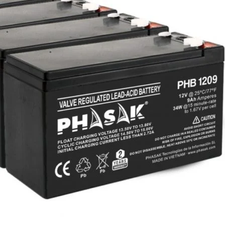 Phasak Batería Phb 1209 compatible con /UPS Phasak según especificaciones