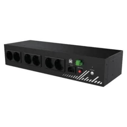 Phasak Línea Interactiva Compact/ 800VA-480W/ 8 Salidas/ Formato Rack 2U