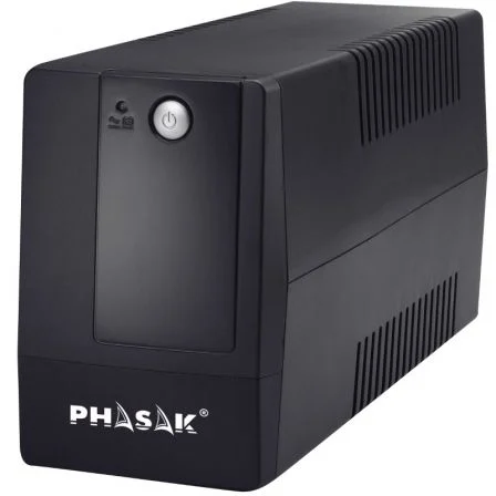 Phasak Línea Interactiva Basic Interactive 800 VA/ 800VA-480W/ 2 Salidas/ Formato Torre