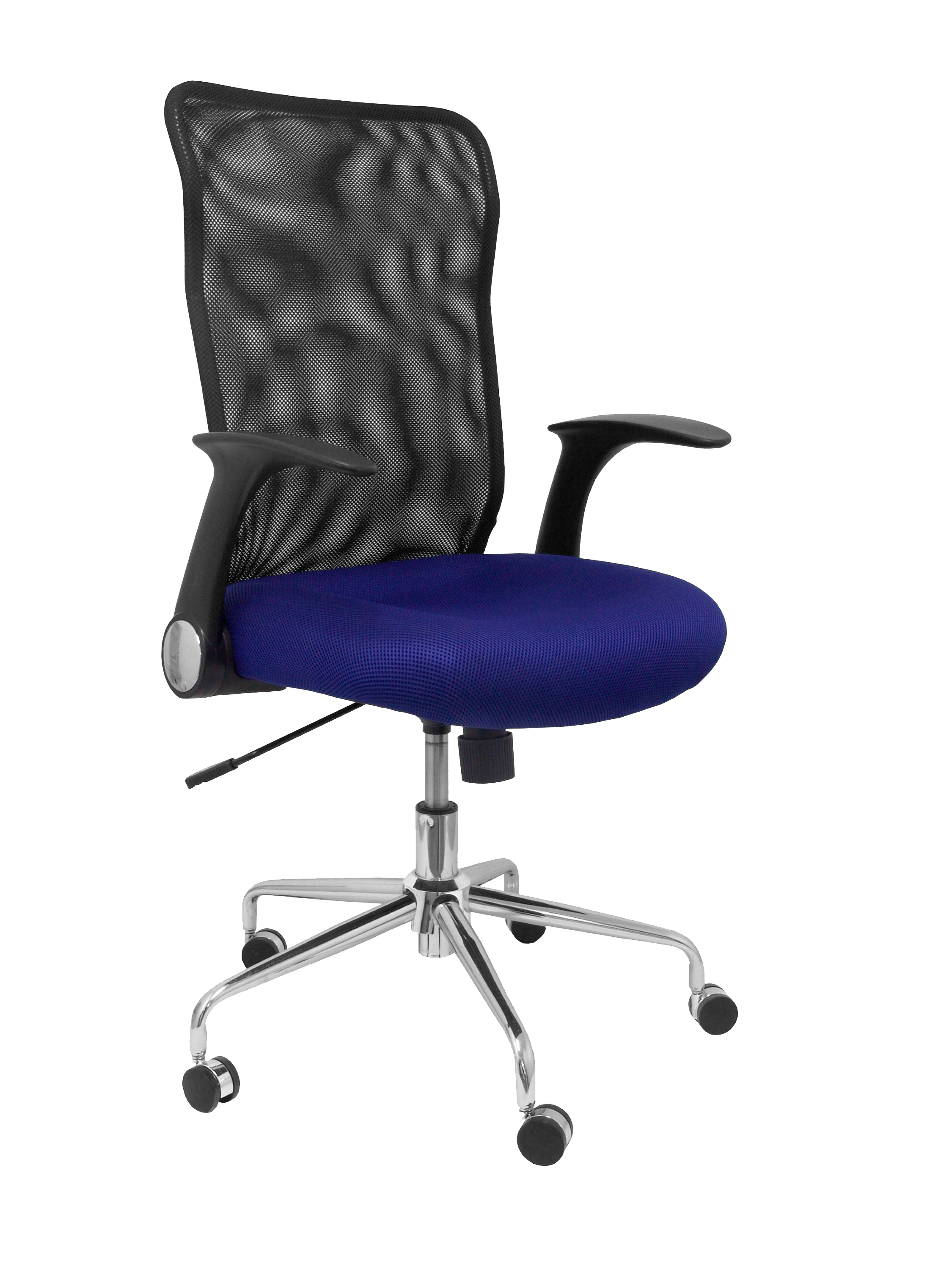 Piqueras Y Crespo Silla Minaya respaldo malla negro / azul
