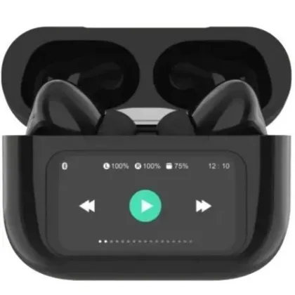 Auriculares Qubo TWS-400BK con estuche de carga/ Autonomía 4h/ Negros – Bluetooth