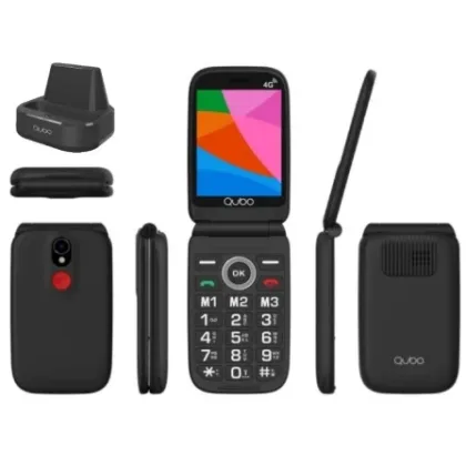 Teléfono Móvil Qubo X-340CB Negro – 4G
