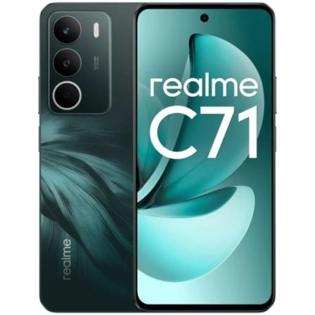 Smartphone Realme C71 4GB/ 256GB/ 6.67"/ Verde Oscuro