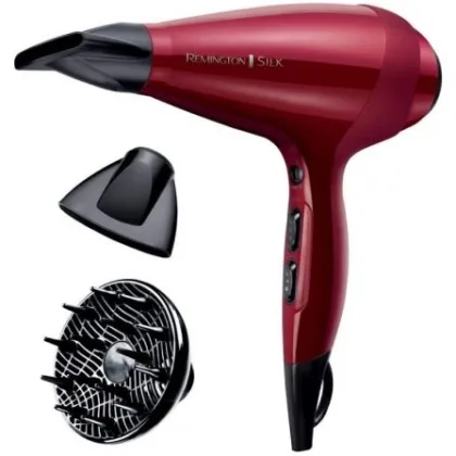 Secador Remington Silk Dryer AC9096/ 2400W/ Iónico Rojo