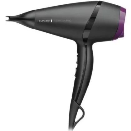 Secador Remington SuperCare Pro 2100 AC7100/ 2100W/ Iónico Negro / Lila