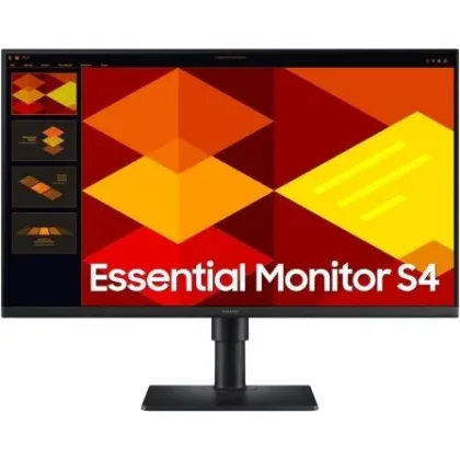 Samsung Profesional Essential Monitor S4 S27D400GAU/ 27"/ Full HD/ Regulable en altura Negro – Full HD