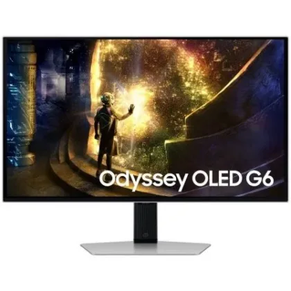 Samsung Smart Gaming Odyssey G6 S27DG610SU 27"/ QHD/ 0.03ms/ 240Hz/ VA/ Regulable en… Plata – OLED / QHD