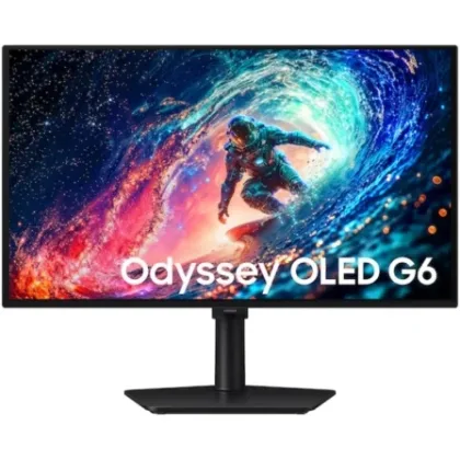 Samsung Gaming Odyssey G6 G61SH S27HG612SU 27"/ QHD/ 0.03ms/ 240Hz/ Qd-Oled/ Regulable en… Negro – OLED / QHD