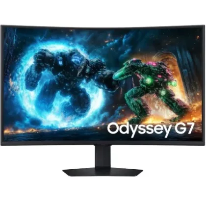 Samsung Gaming Curvo Odyssey G7 G75F 37"/ 4K/ 1ms/ 165Hz/ VA/ Regulable en altura Negro – VA / 4K