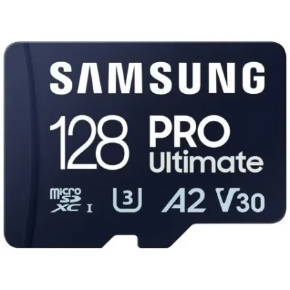 Samsung Tarjeta de Memoria Pro Ultimate 128GB MICROSD Xc con / Clase 10/ 200MBs