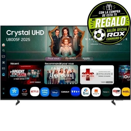 Televisor Samsung Crystal UHD U8005F TU65U8005FU 65"/ UltraHD 4K/ Smart TV/ WiFi