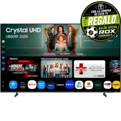 Samsung Televisor Crystal UHD U8005F TU65U8005FU 65"/ UltraHD 4K/ Smart Tv – WiFi