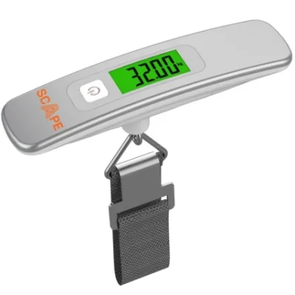 Báscula para Maletas Scape Travel EC002 Plata