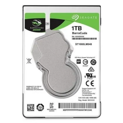 Seagate BarraCuda 1TB/ 2.5"/ SATA Iii/ 128MB