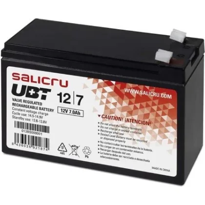 Batería Salicru Ubt 12/7 V2 compatible con Salicru según especificaciones