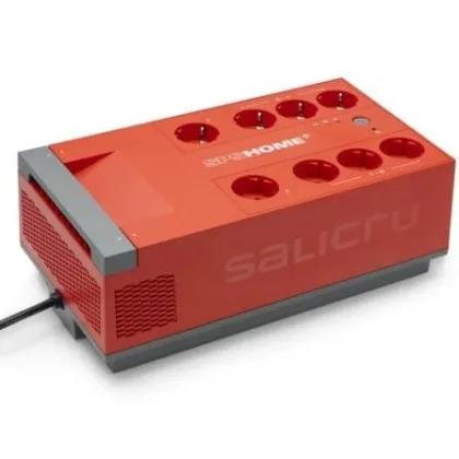SAI Línea Interactiva Salicru Sps 650+/ 650VA-360W/ 8 Salidas/ Formato Rack