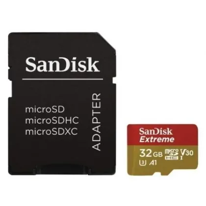 Sandisk Tarjeta de Memoria Extreme 32GB MICROSD Hc Uhs-I con / Clase 10/ 100MBs