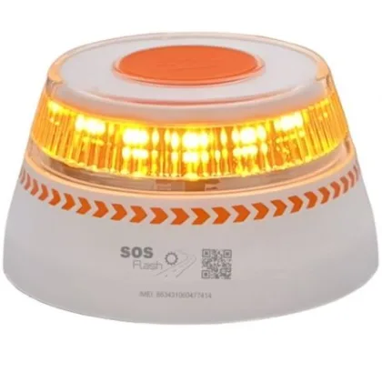 Luz baliza de emergencia para coche Sos Flash V16 Connected IoT Bal/2/ Homologada/ Base…