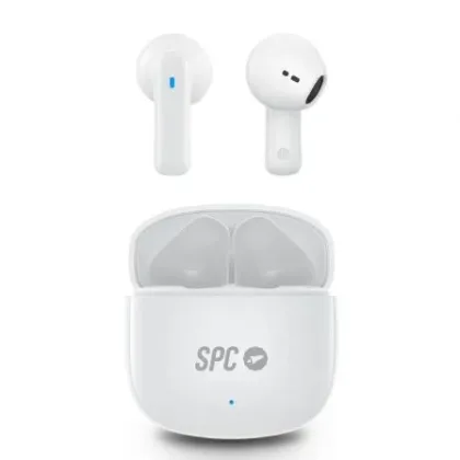 SPC Zion 2 Play con estuche de carga/ Autonomía 7h/ Blancos – Bluetooth