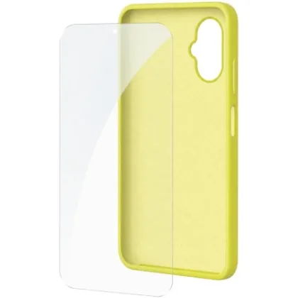 SPC Funda Silicona + Protector de Pantalla de Cristal Templado Wuum One Protection Pack…