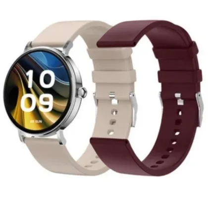 SPC Smartwatch Smartee Duo Velvet 9656B/ Notificaciones/ Frecuencia Cardíaca Blanco