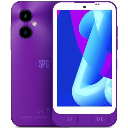 Smartphone SPC Wuum One 4GB/ 64GB/ 5"/ Púrpura