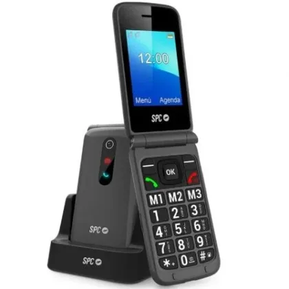 SPC Teléfono Móvil Stella 3 para Personas Mayores Negro – 4G