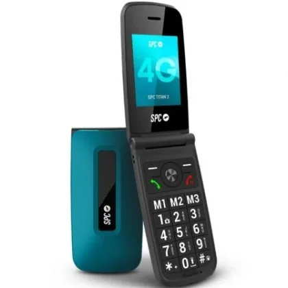 SPC Teléfono Móvil Titan 2 para Personas Mayores Azul – 4G