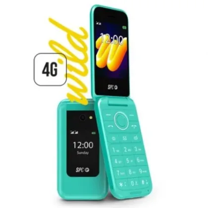 SPC Teléfono Móvil Wild para Personas Mayores Verde – 4G