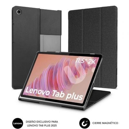 Funda Subblim Shock Case Lenovo Tab Plus 2025 11.5"/ Negra
