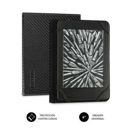 Funda para libro electrónico Subblim Clever Case/ Negra