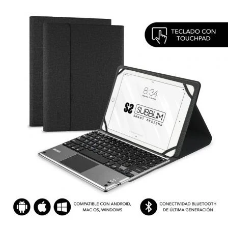 Funda con Teclado Subblim Keytab Pro – Bluetooth