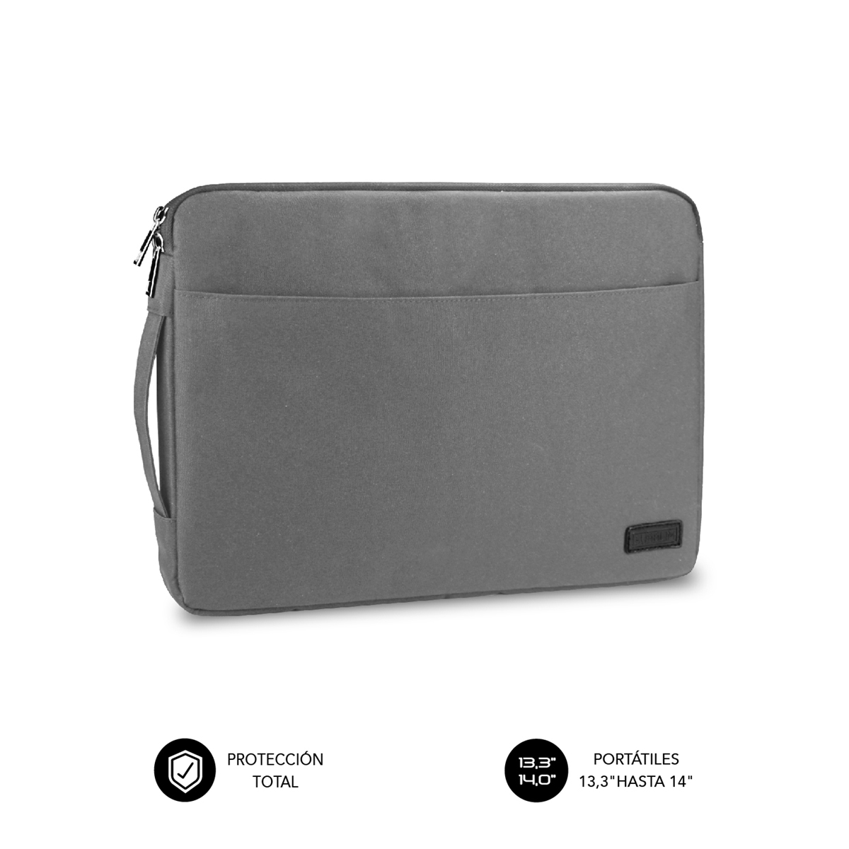 SUBBLIM Maletin Urban Laptop Sleeve 13,3-14" Grey