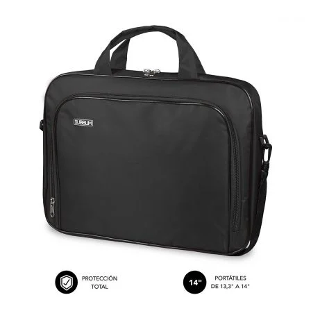 Maletin Subblim Oxford hasta 14\" / Negro / SUB-LB-1OLB030
