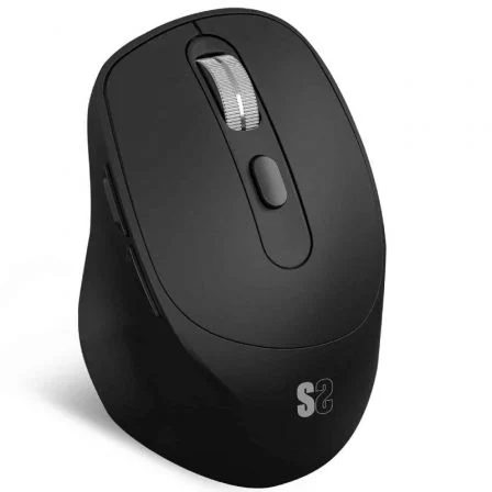 Ratón Ergonómico Inalámbrico Subblim Comfort Ergo Dual Battery/ Batería recargable/ Hasta… Negro