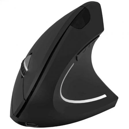 Ratón Vertical Inalámbrico Subblim Glide Vertical Ergo Dual Battery/ Batería Recargable/… Negro