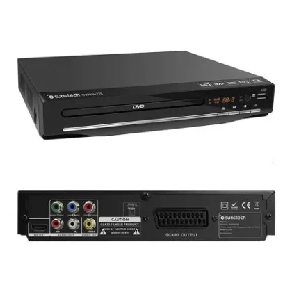 Reproductor Dvd Sunstech DVPMH225BK