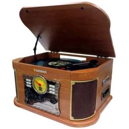 Tocadiscos Sunstech PXRC52CD – Bluetooth