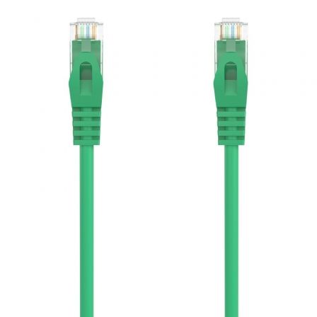 Cable de Red RJ45 AWG24 UTP Aisens A145-0583 Cat.6A/ LSZH/ 3m/ Verde