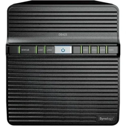 Synology Diskstation DS423/ 4 Bahías 3.5"- 2.5"/ 2GB DDR4/ Formato Torre