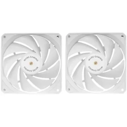 Pack 2 Ventiladores Mars Gaming MF-NCLX2/ 12cm