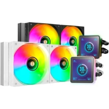 Sistema de Refrigeración Líquida Mars Gaming ML-VISIONPRO240 Blanco