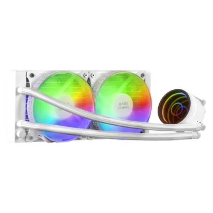Mars Gamin ÷ Sistema de refrigeracion liquida mars gaming ml-one240 white