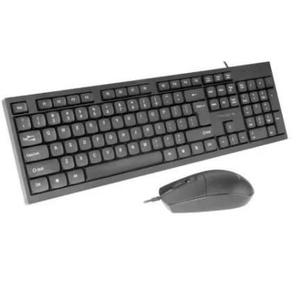 Teclado y Ratón Tacens ACP02 Negro